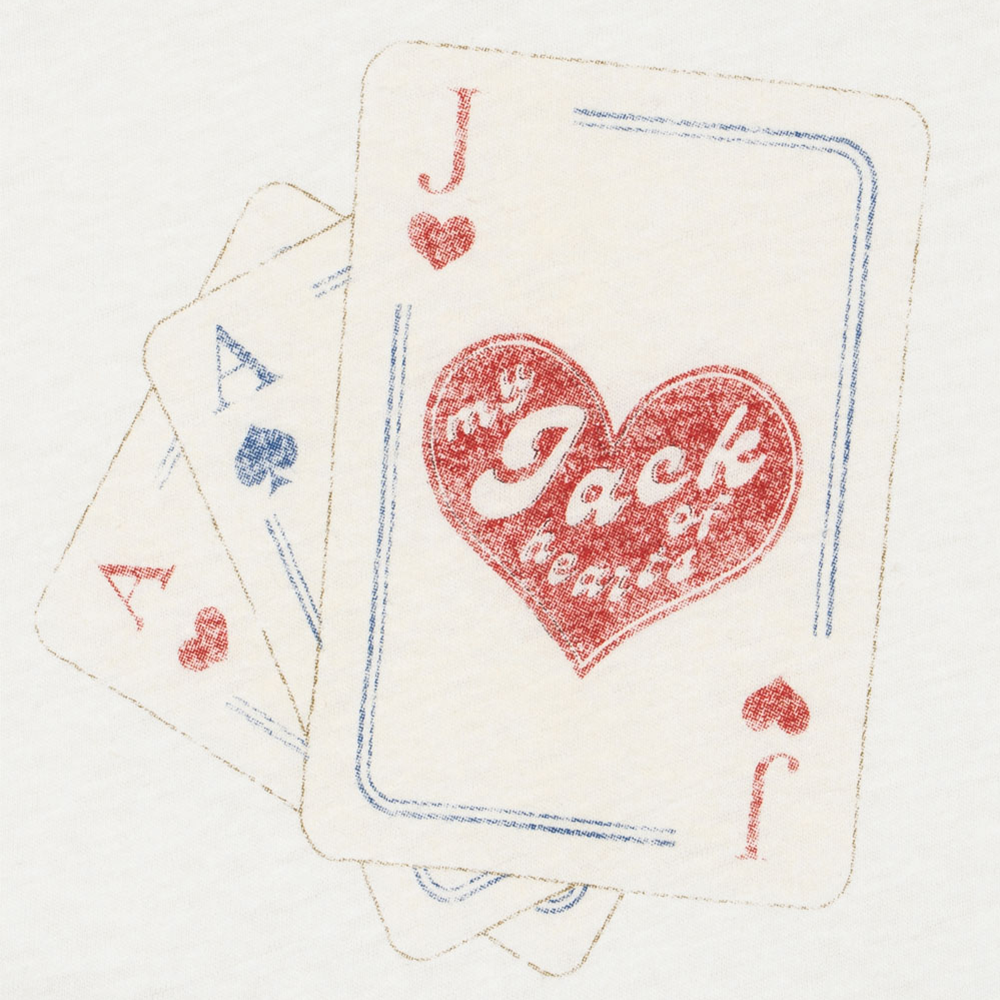 Konges Sløjd T-Shirt &#39;RHW X KS&#39; Jack Antique White