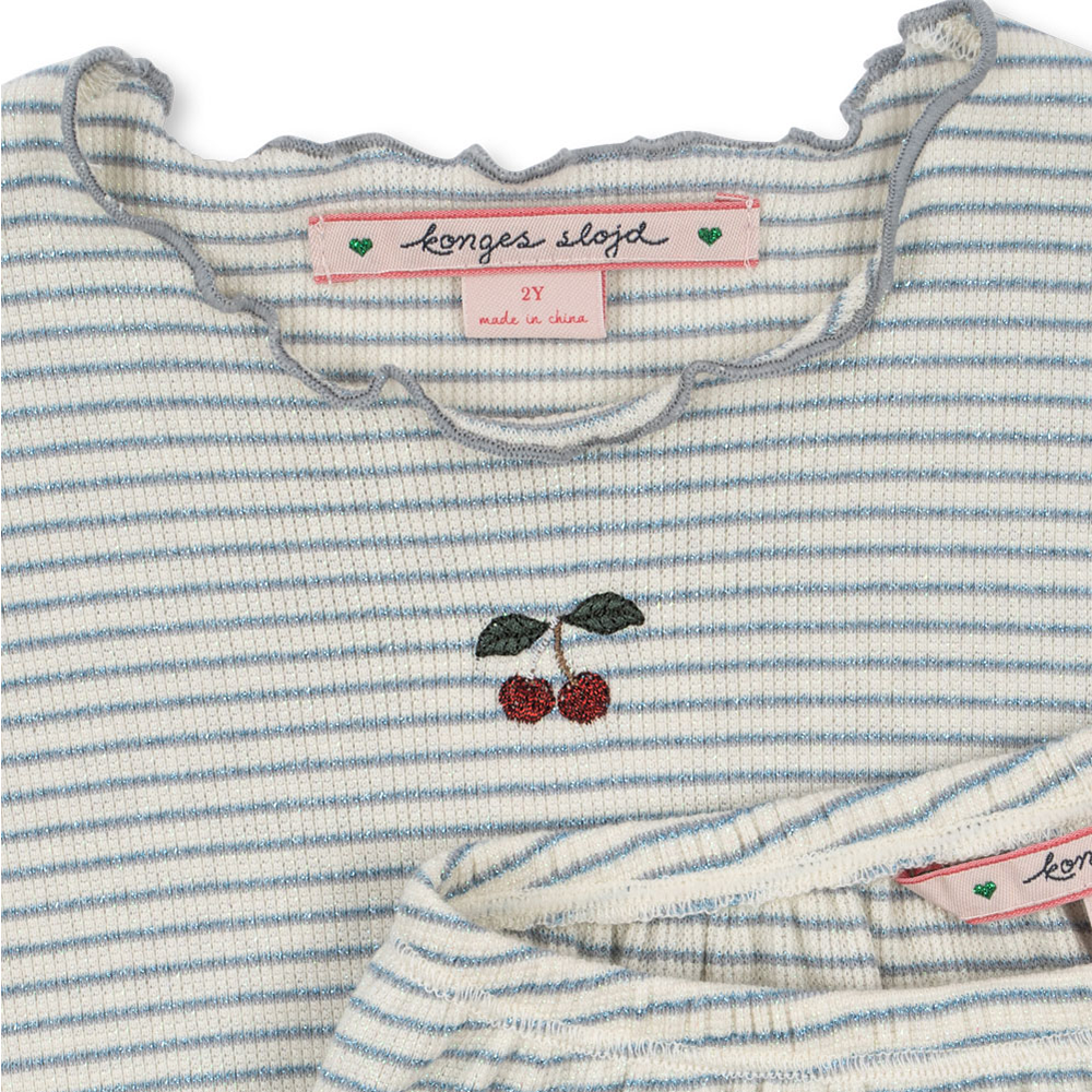 Konges Sløjd T-shirt et short « Roli » Sleet Stripe