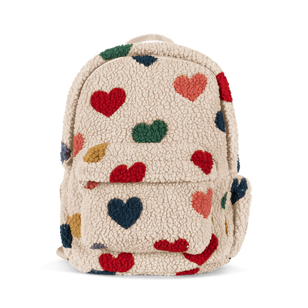 Konges Sløjd  Teddy Rucksack &#39;Judy&#39; Bon Coeur Coloré