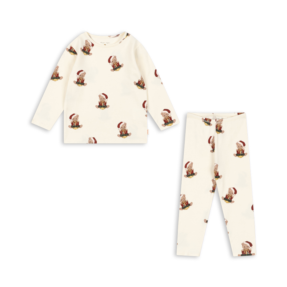 Konges Sløjd Pyjama Set 'Basic' Teddy Bear
