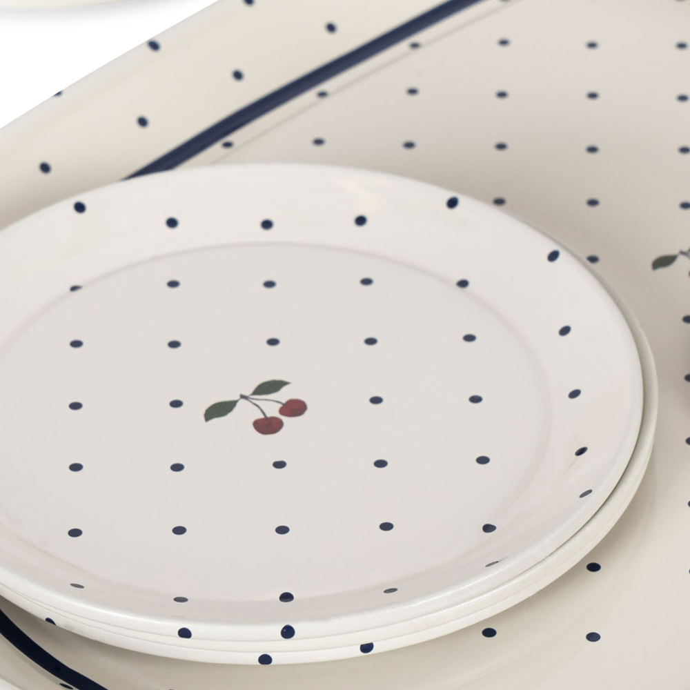 Konges Sløjd Teeset 'Tea Party' Blue Dot