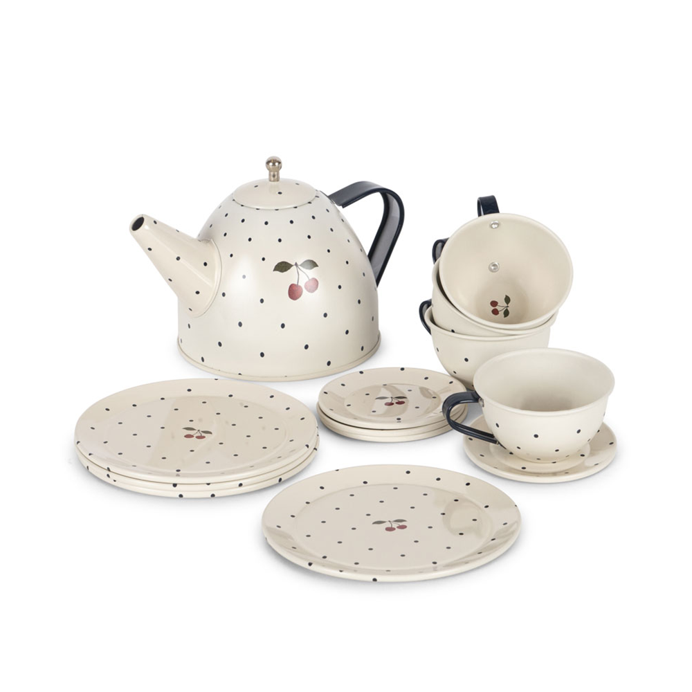 Konges Sløjd Teeset 'Tea Party' Blue Dot