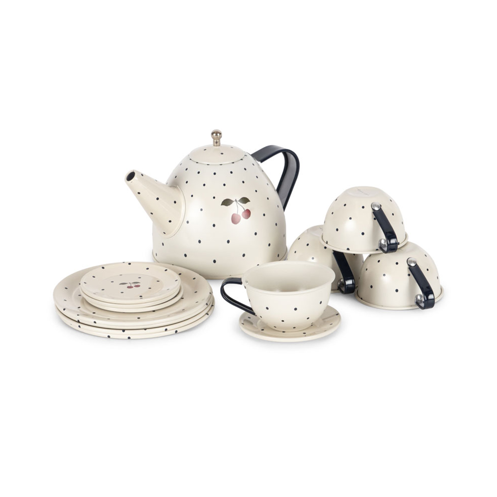 Konges Sløjd Teeset 'Tea Party' Blue Dot