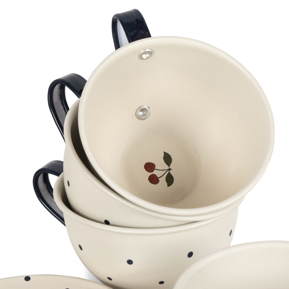 Konges Sløjd Teeset 'Tea Party' Blue Dot