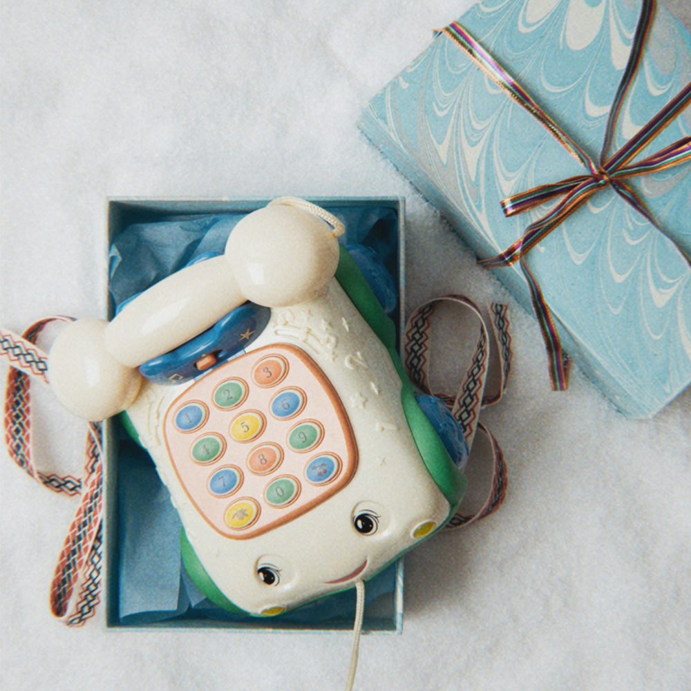 Konges Sløjd Pull-Along Phone Kids Phone