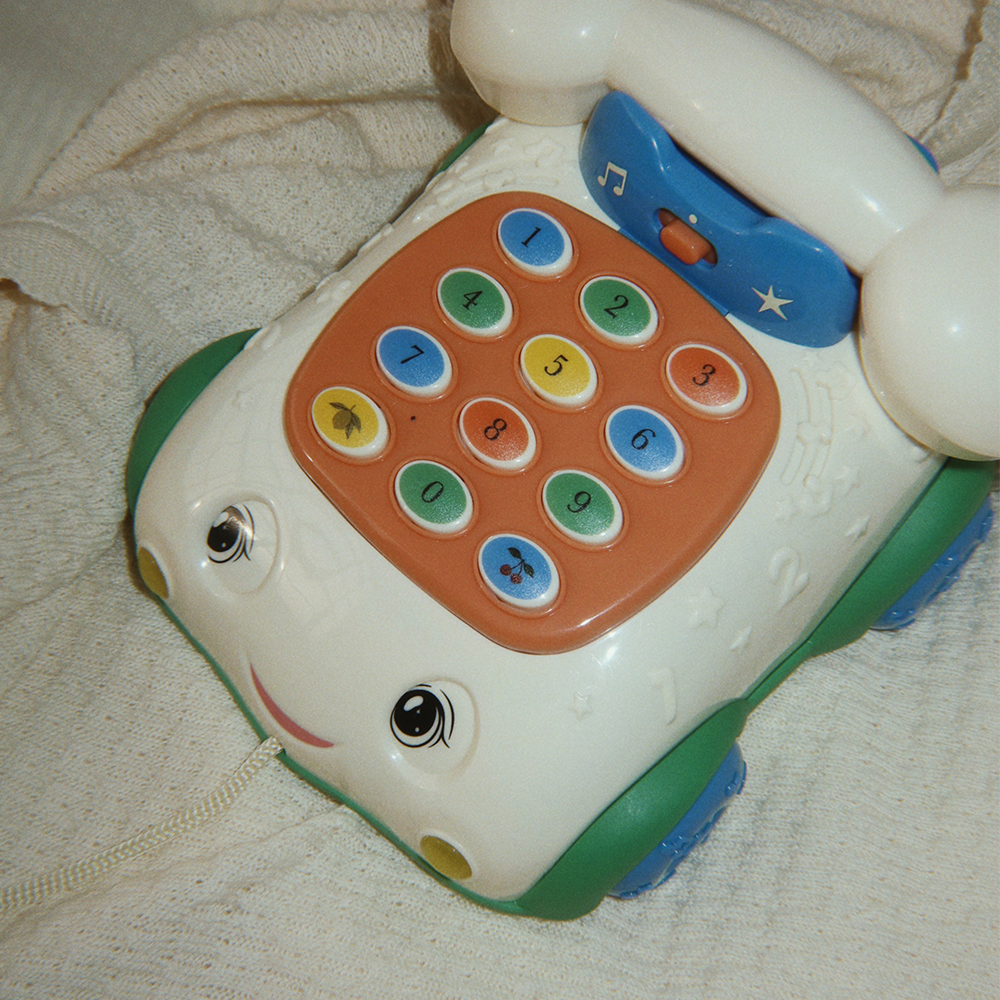 Konges Sløjd Pull-Along Phone Kids Phone