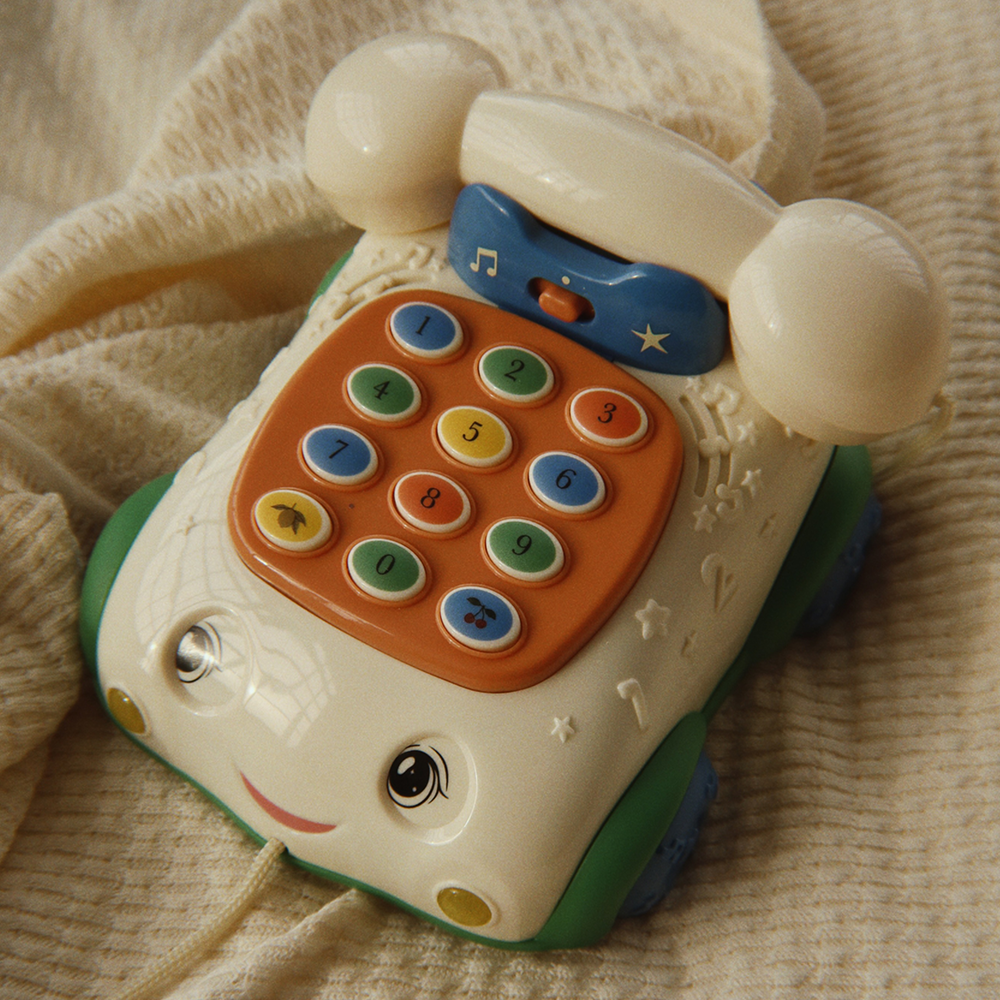Konges Sløjd Pull-Along Phone Kids Phone