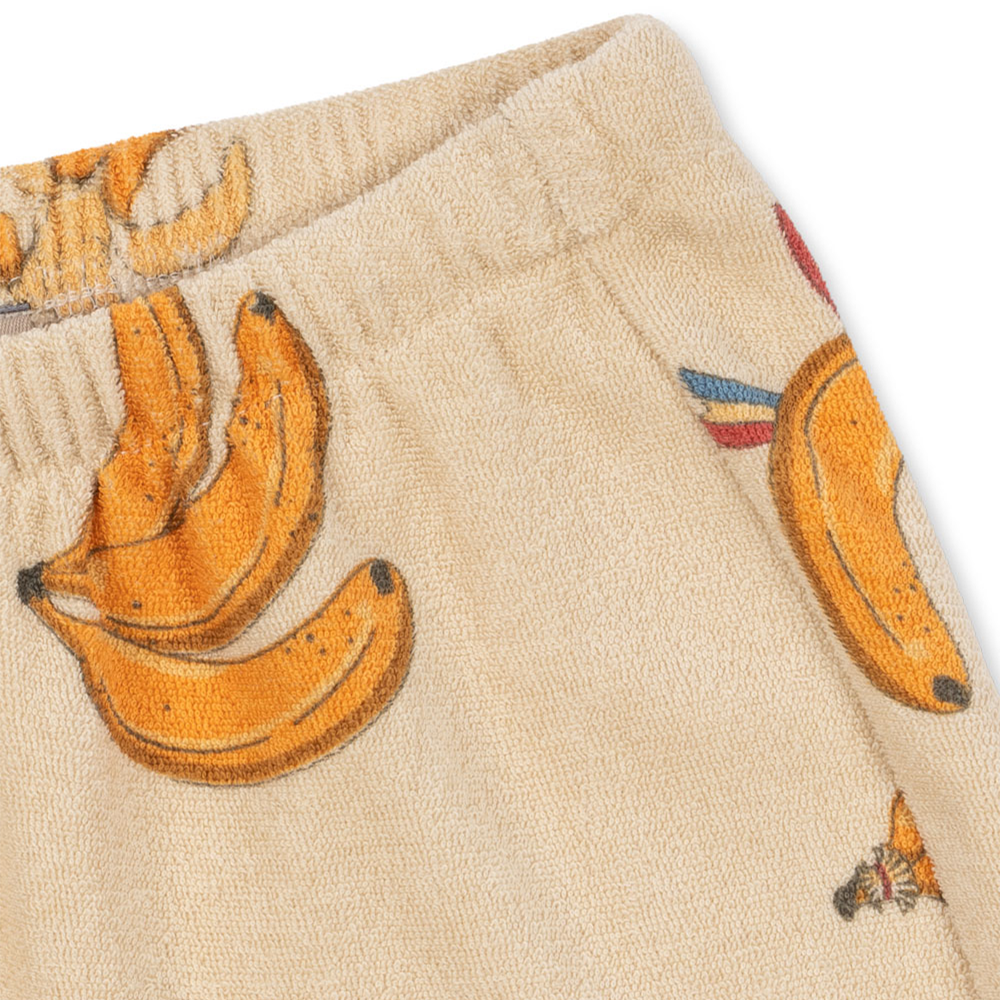Konges Sløjd Terry Shorts 'Itty' Go Bananas