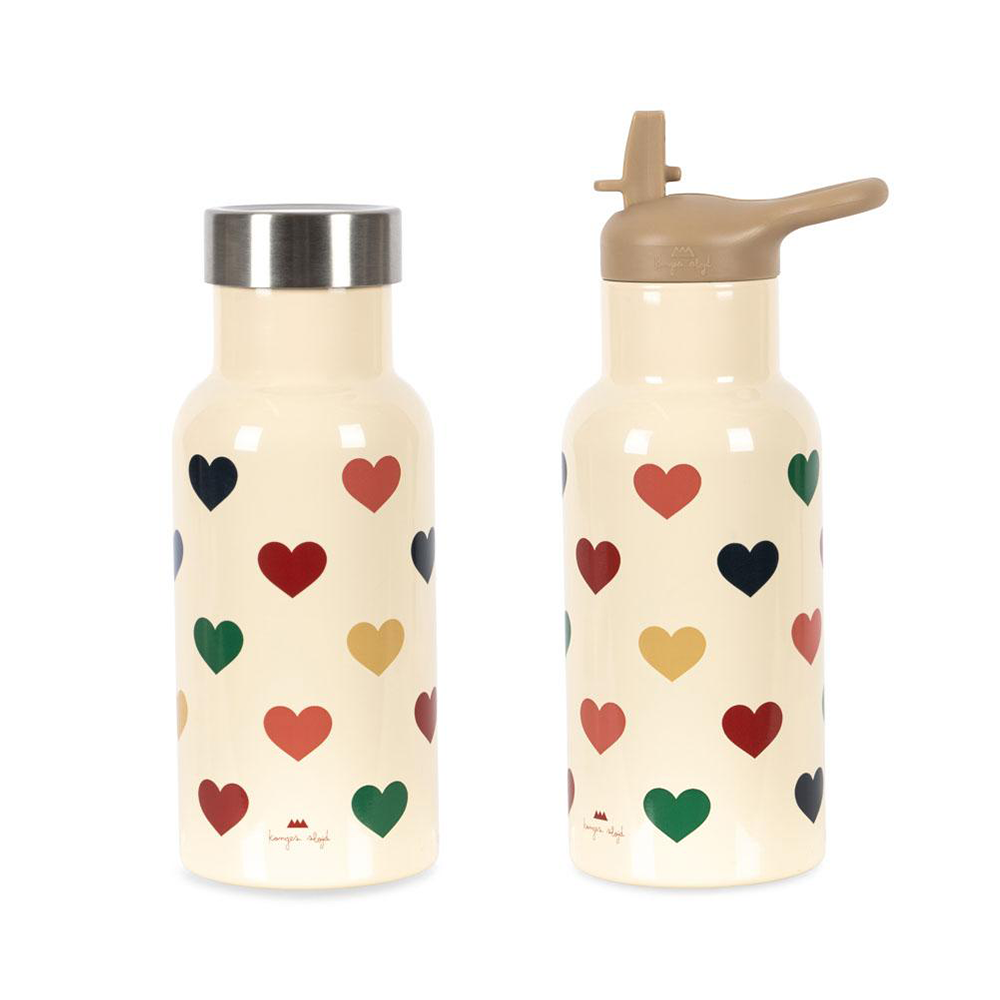Konges Sløjd  Thermo Trinkflasche Bon Coeur Coloré