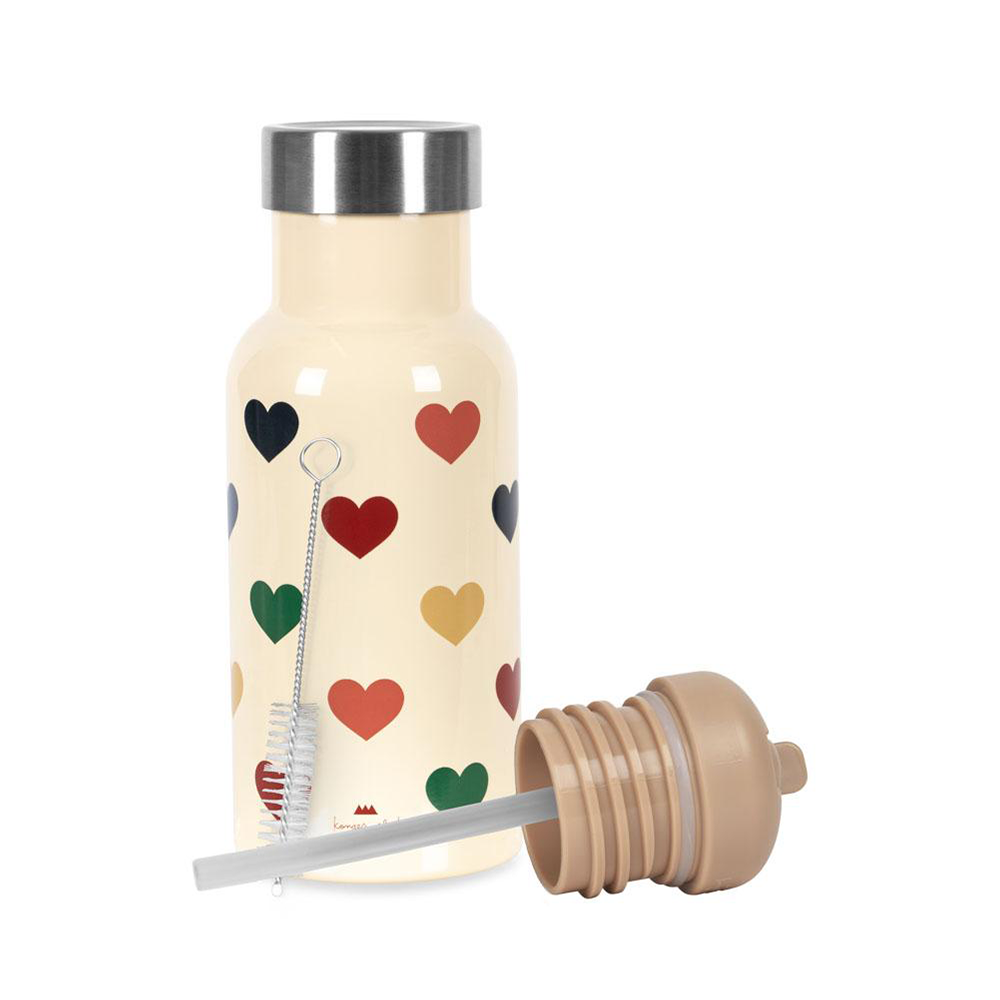 Konges Sløjd  Thermo Trinkflasche Bon Coeur Coloré