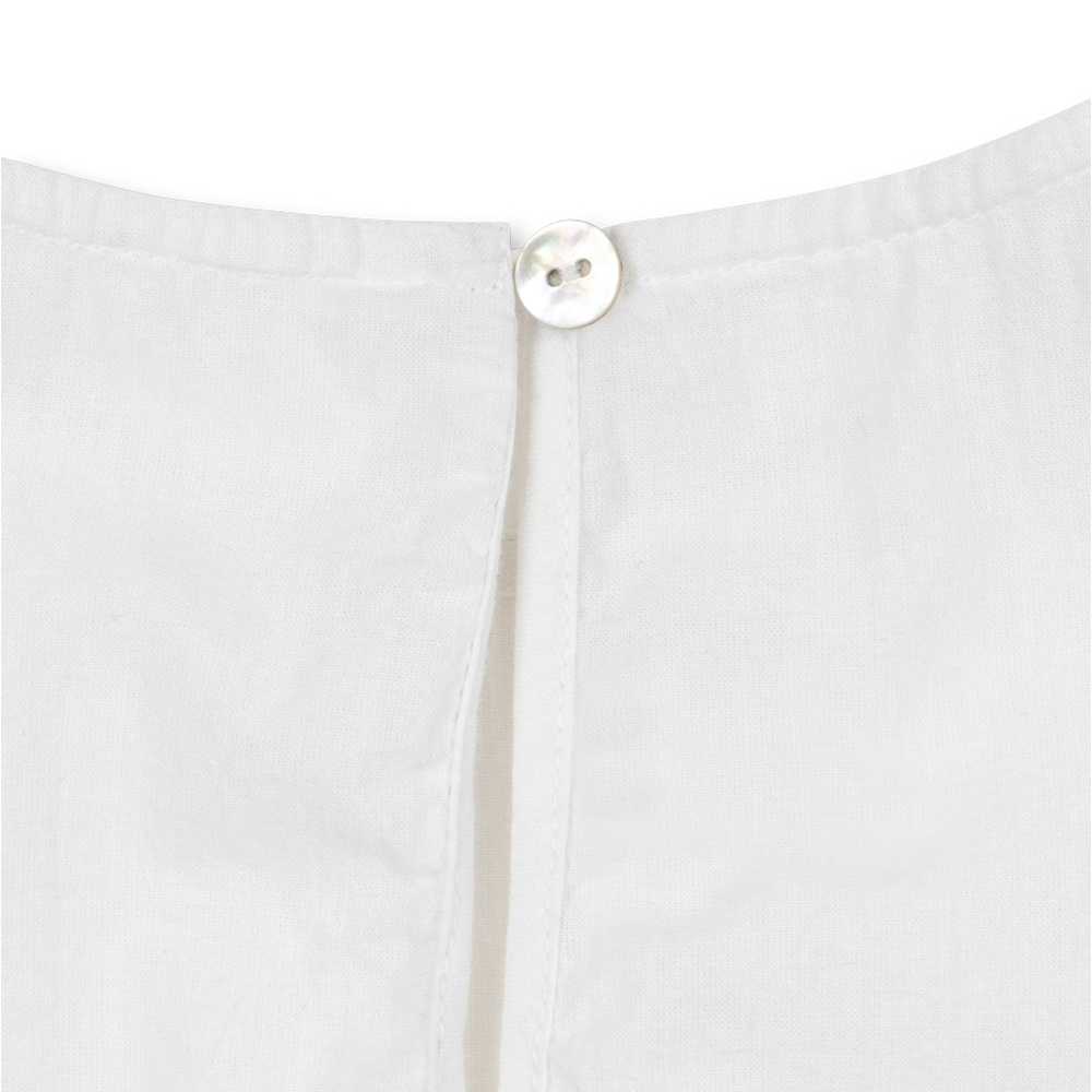 Konges Sløjd Peplum-Top &#39;RHW X KS&#39; Fiori Optic White