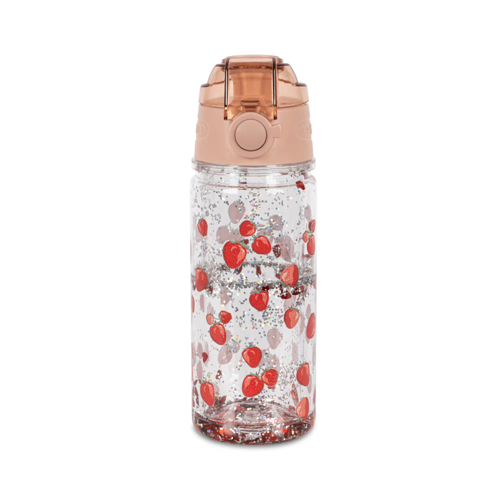 Konges Sløjd Glitzer Trinkflasche Fragola
