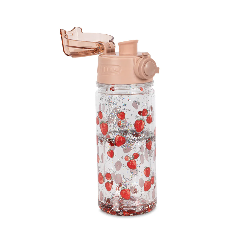 Konges Sløjd Glitzer Trinkflasche Fragola