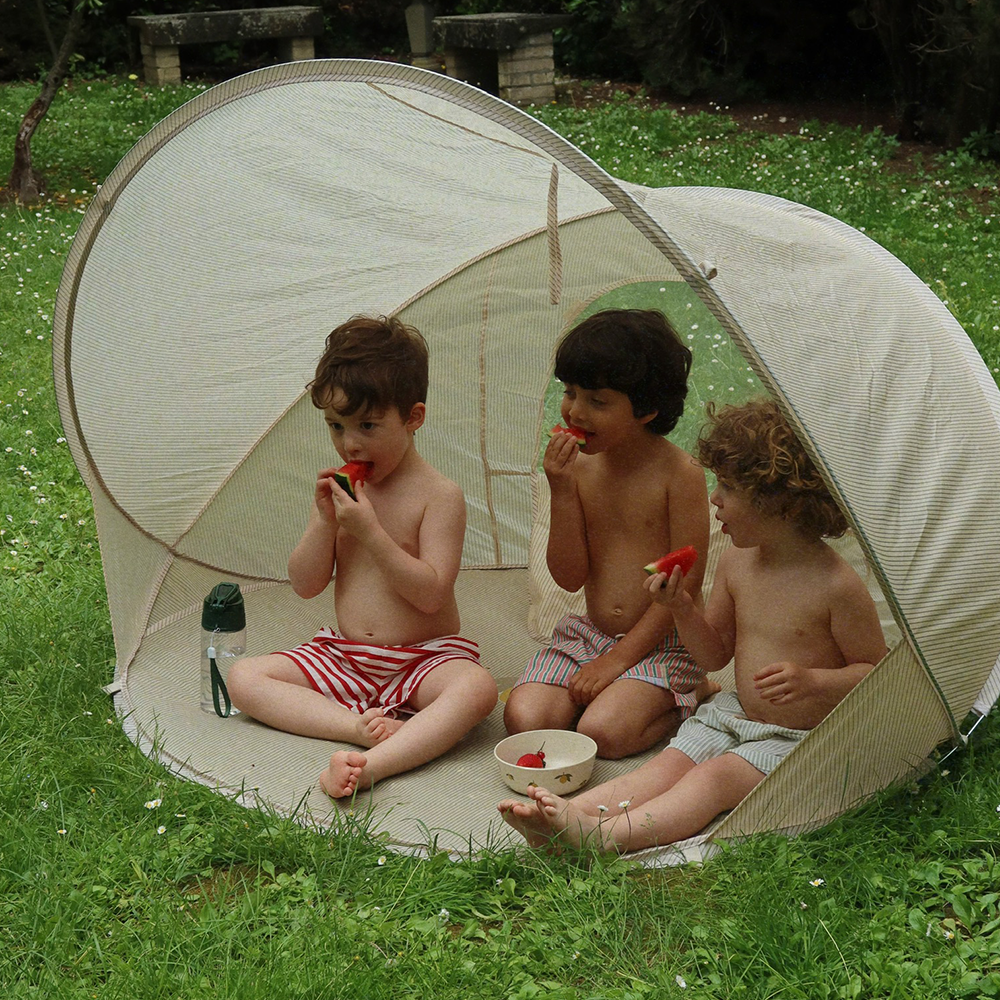 Tente Pop-Up Anti-UV Konges Sløjd Tea Stripe