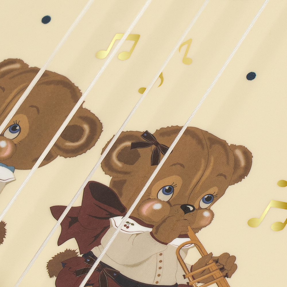 Konges Sløjd Ukulele 'Glossy' Teddy Bear