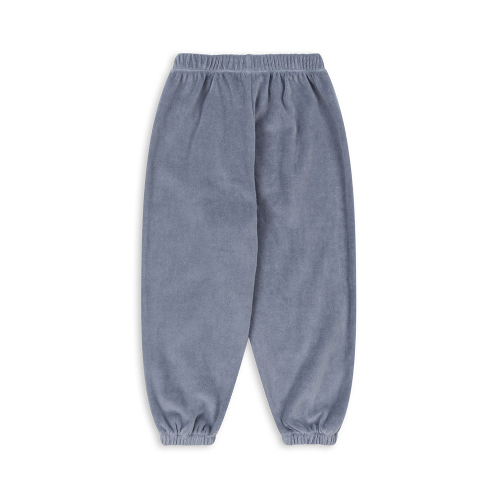 Konges Sløjd Samt-Sweatpants 'Wally' Tradewinds - Online MY SNOWFLAKE
