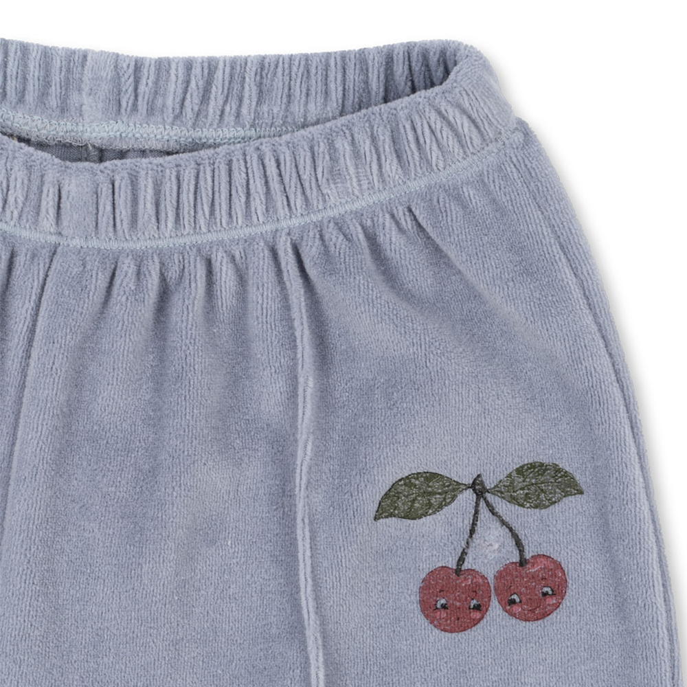 Konges Sløjd Samt-Sweatpants &#39;Wally&#39; Tradewinds