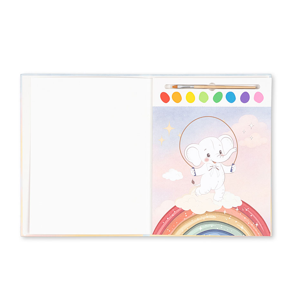 Konges Sløjd Magisches Wassermalbuch Rainbow