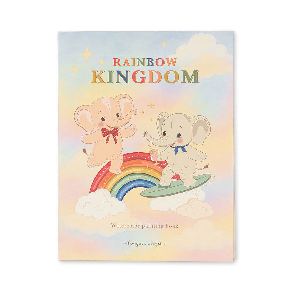 Konges Sløjd Magisches Wassermalbuch Rainbow