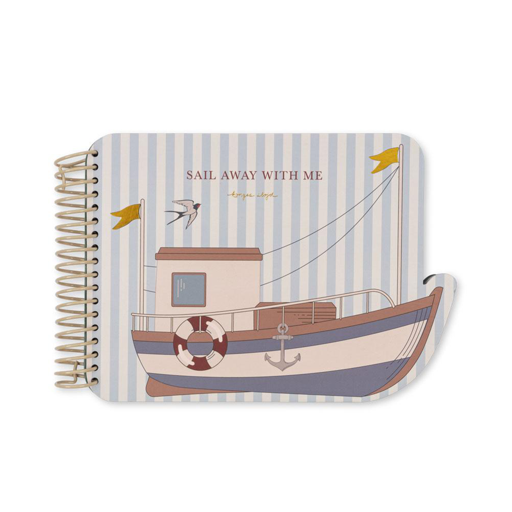 Konges Sløjd Magical Water Colouring Book Rock My Boat