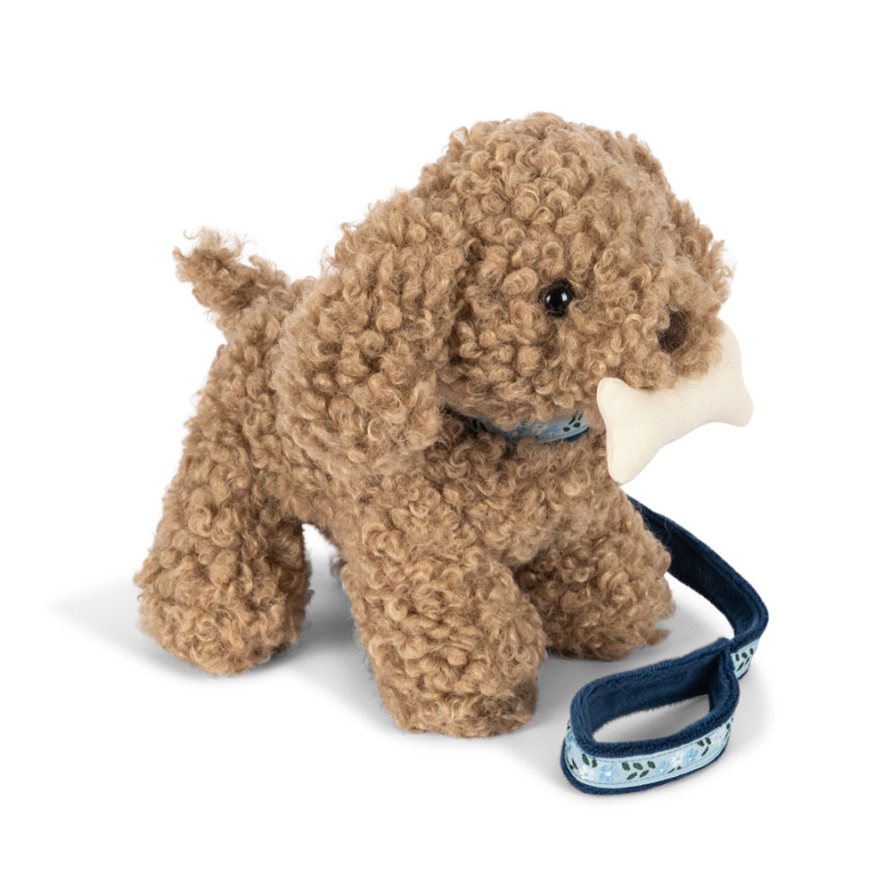 Konges Sløjd  Plüschtier Welpe in Tasche 'Lulu'