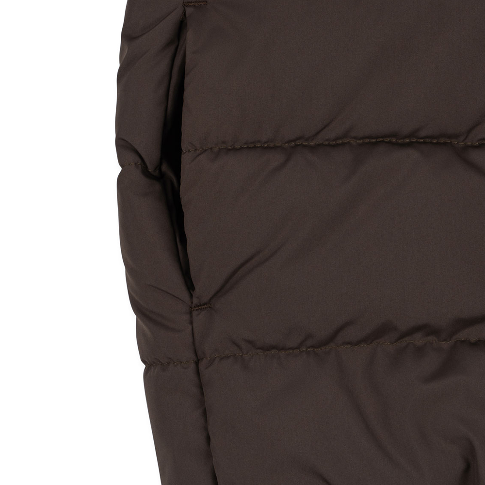 Konges Sløjd Veste d'hiver « Alpi » Chocolate Brown