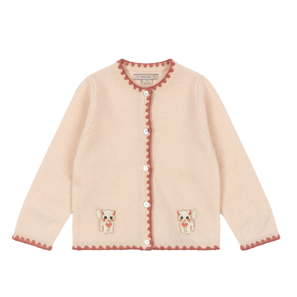 Gilet en laine Konges Sløjd 'Colette' Rosey