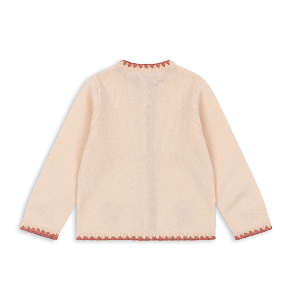 Gilet en laine Konges Sløjd 'Colette' Rosey