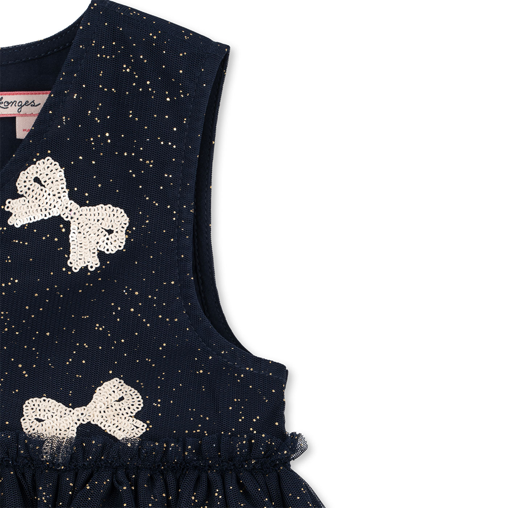 Konges Sløjd Kleid &#39;Yvonne&#39; Bowie Night Sky Sequin