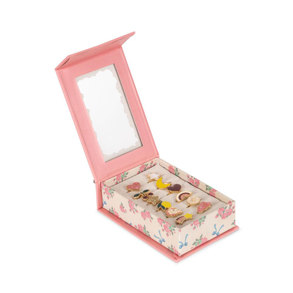 Konges Sløjd 12er-Set Ringe Multicolor - Online MY SNOWFLAKE