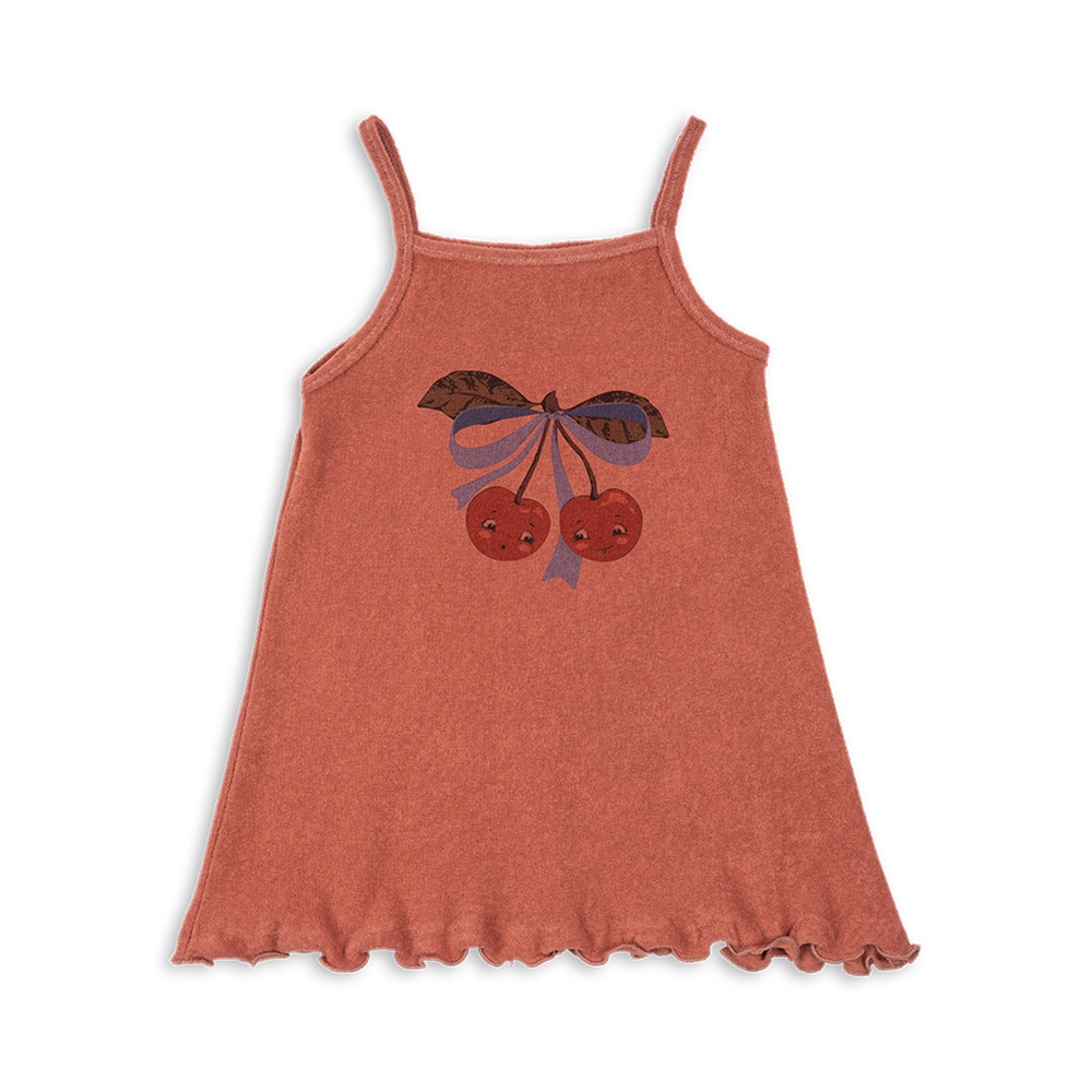 Konges Sløjd Trägerkleid 'Itty' Canyon Rose