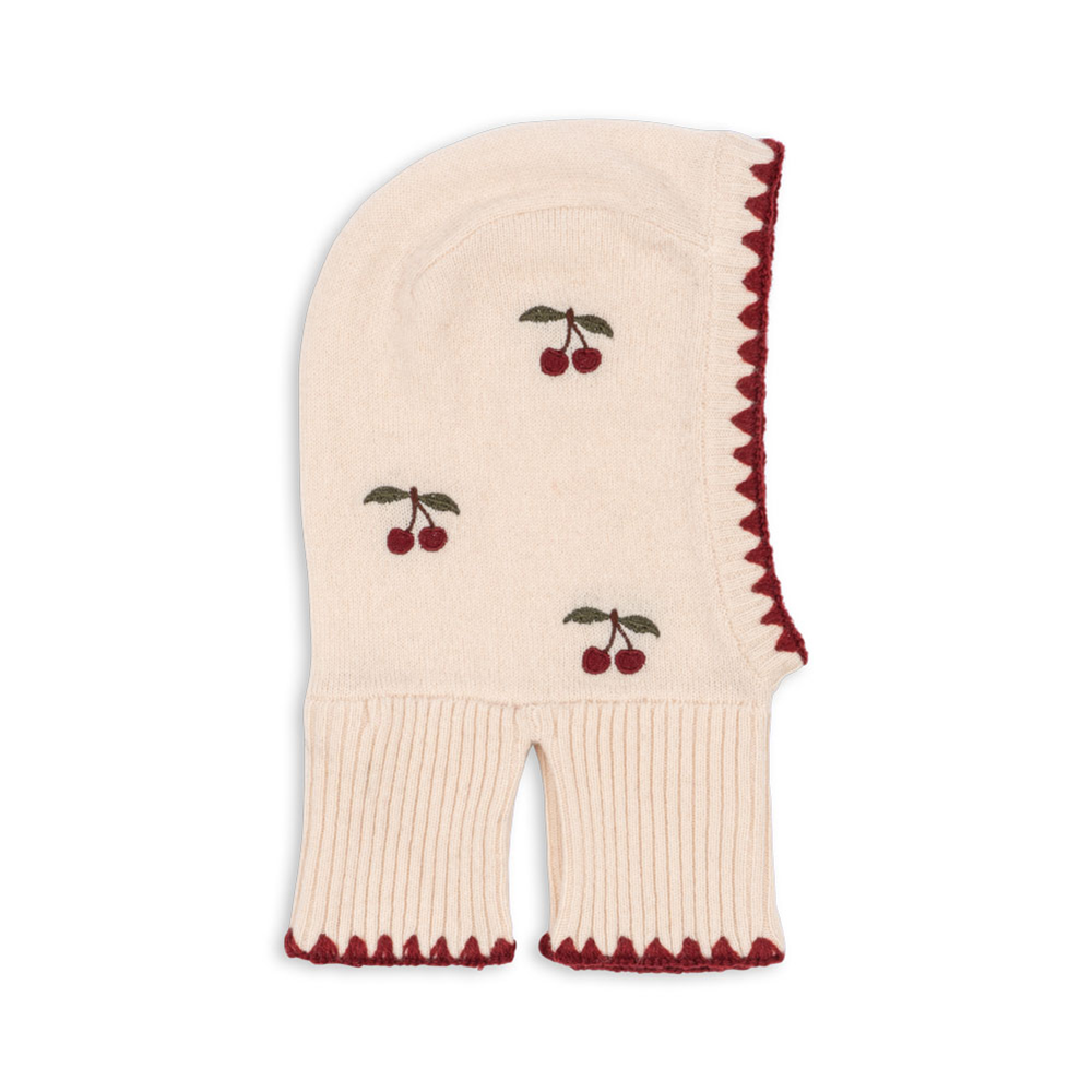 Konges Sløjd Balaclava Sturmhaube &#39;Collette&#39; Off White
