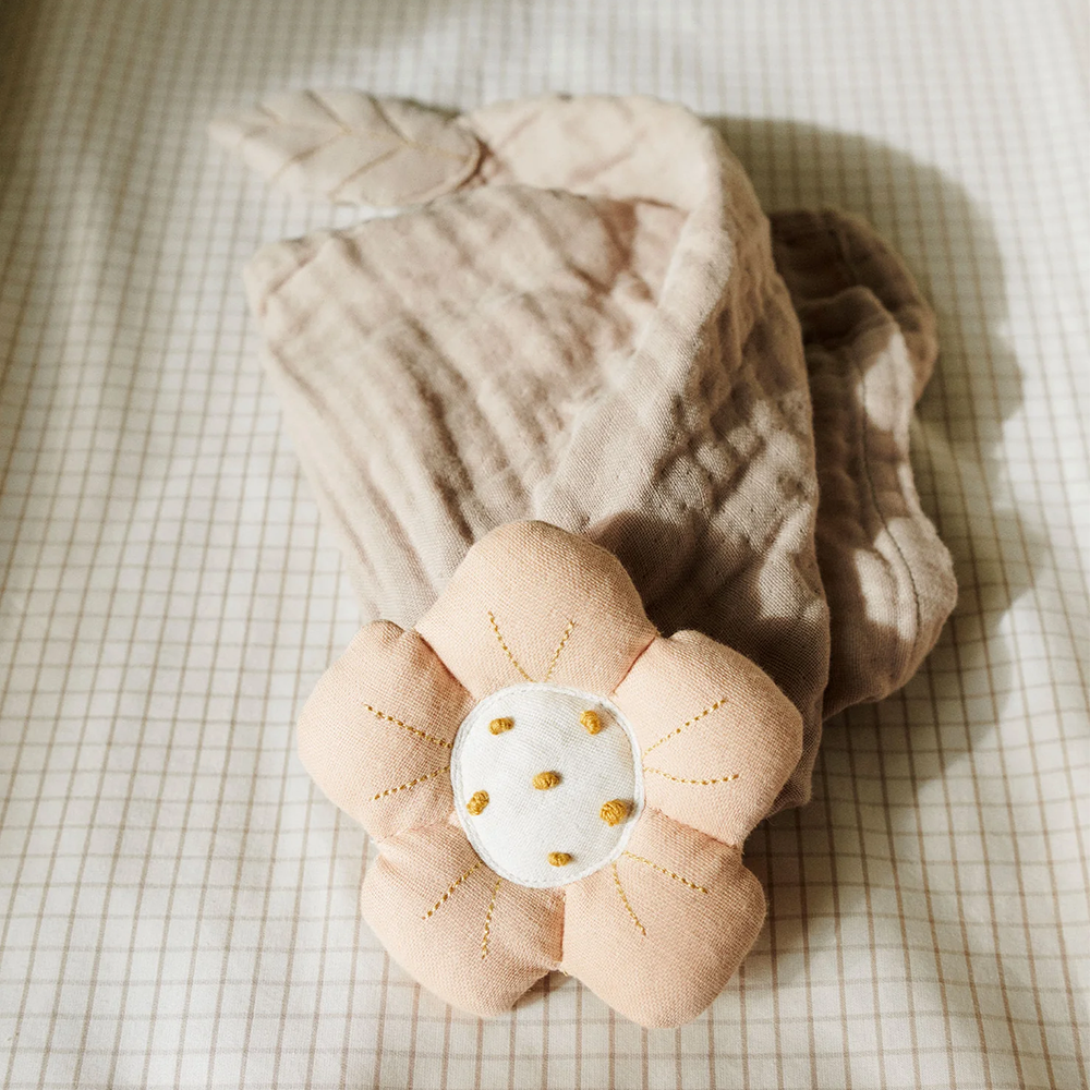 Dear April Musselin Kuscheltuch 'Fleur' Little Mouse