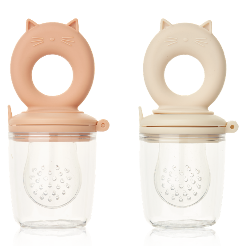 Liewood  Beikost Fruchtsauger 'Miranda' 2er Set  Tuscany Rose/Apple Blossom