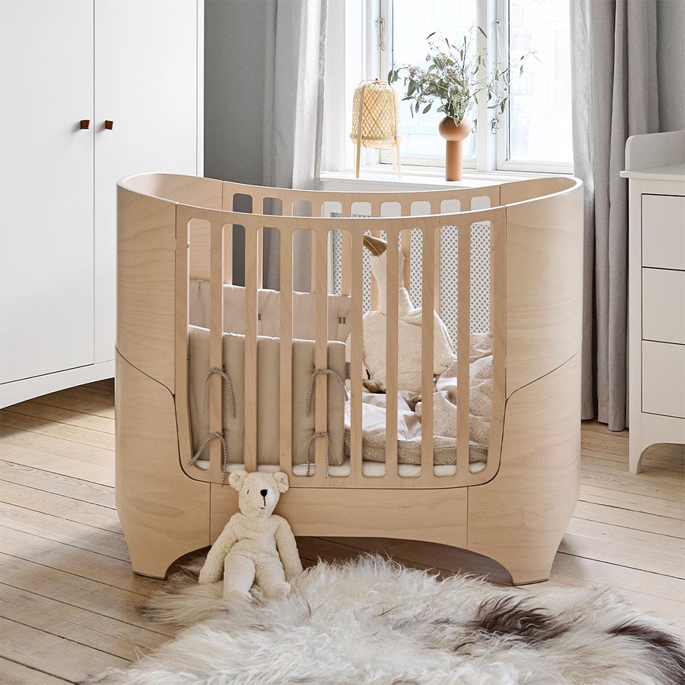 Leander Classic  Babybett  Whitewash