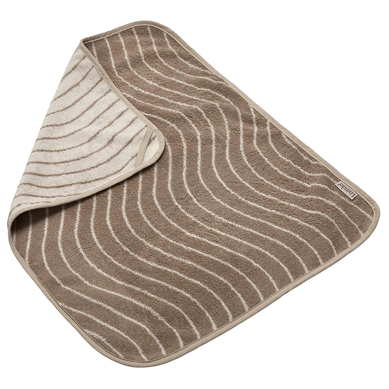Leander  Matty Topper Bio-Baumwolle &#39;Woodland&#39; für Wickelkissen  Cappuccino