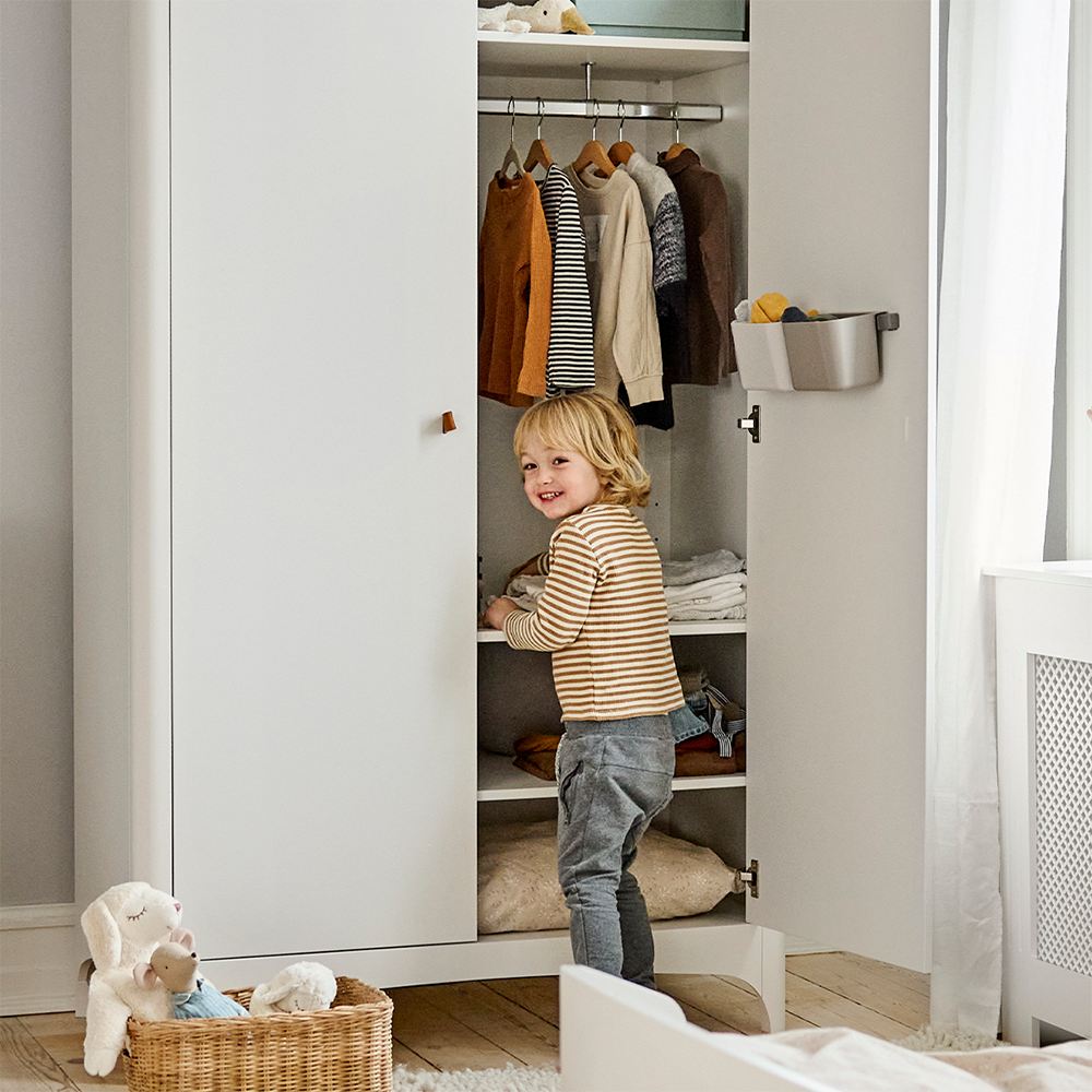Leander Classic  3er-Set Organisationselemente 1 lange und 1 kurze Schienen Dusty grey