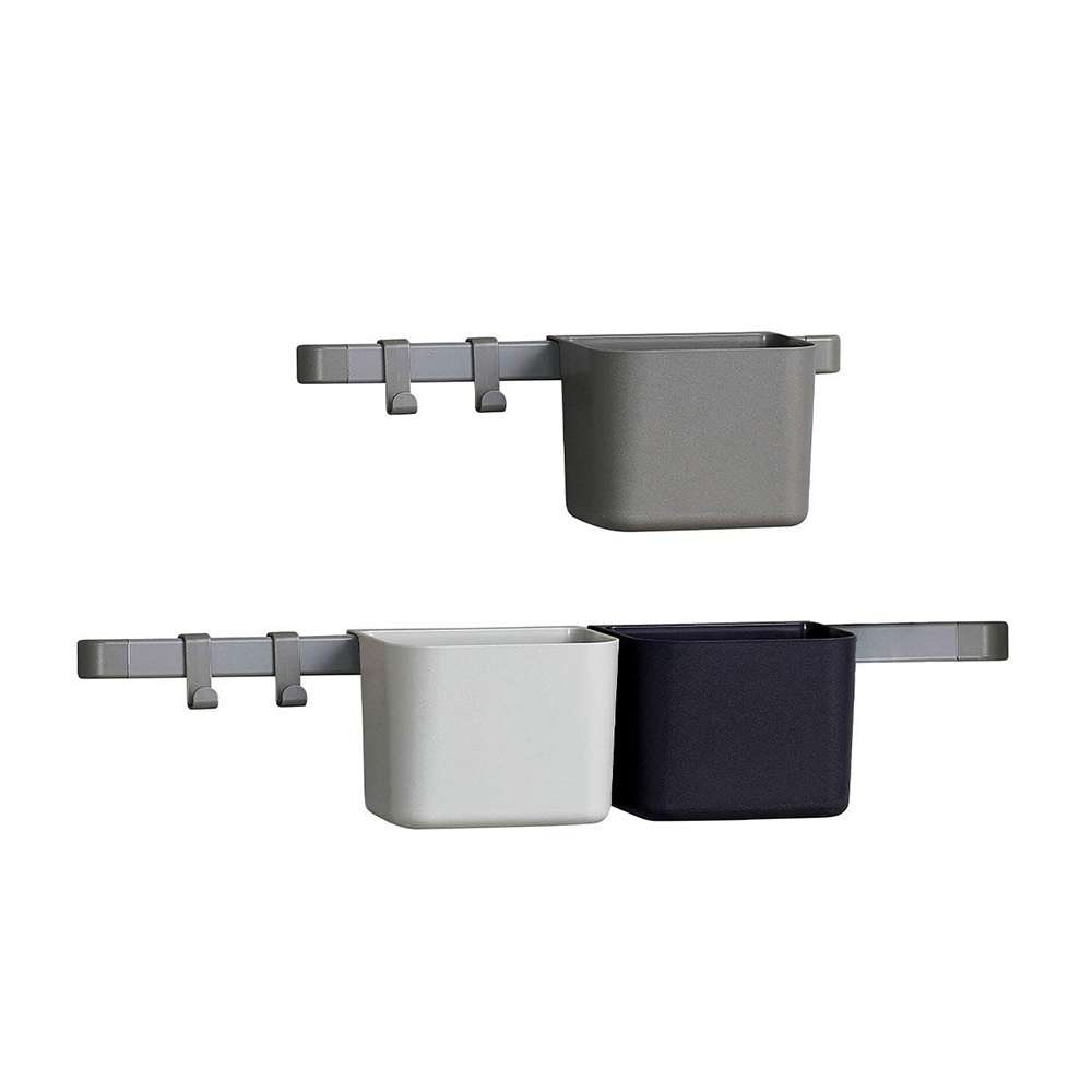 Leander Classic  3er-Set Organisationselemente 1 lange und 1 kurze Schienen Dusty grey