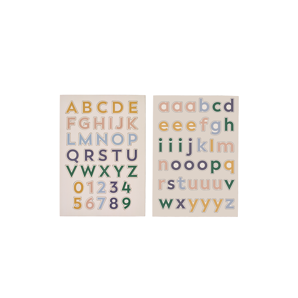 Liewood Magnete ABC 'Vento' Sandy Multi Mix