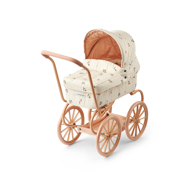 Liewood Puppen-Kinderwagen 'Adaline' Peach/Sea Shell