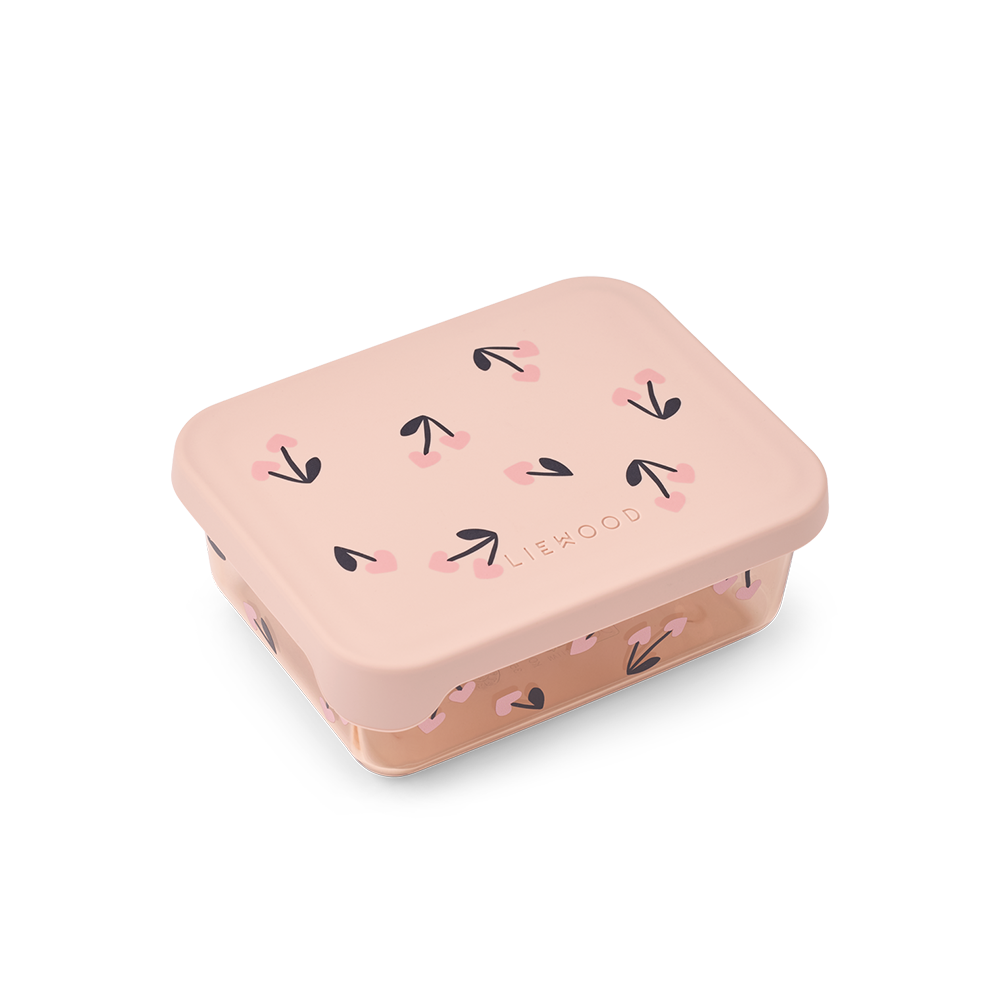 Liewood  Kinder Snackbox 'Ako' Cherry Heart/Rosey