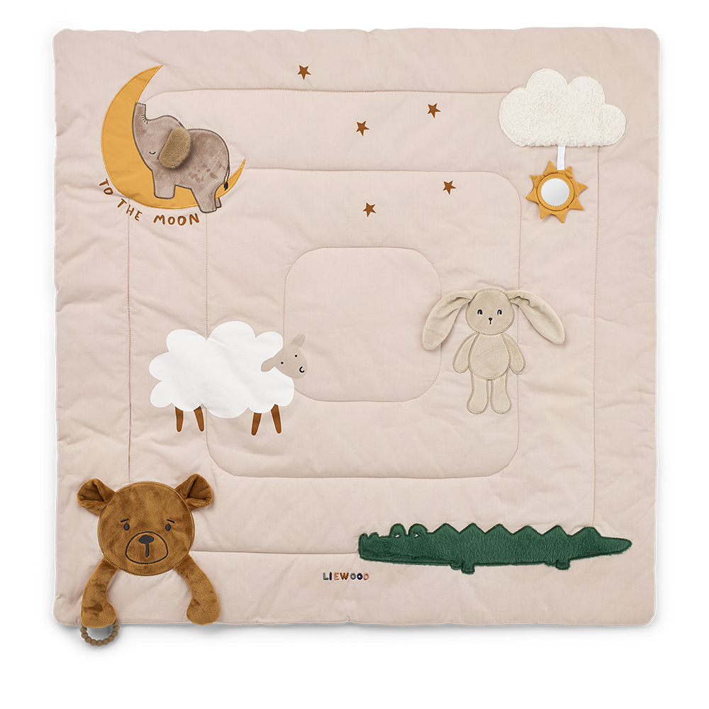 Liewood  Spieldecke/Krabbeldecke &#39;Bernet&#39;  Sandy Multi Mix
