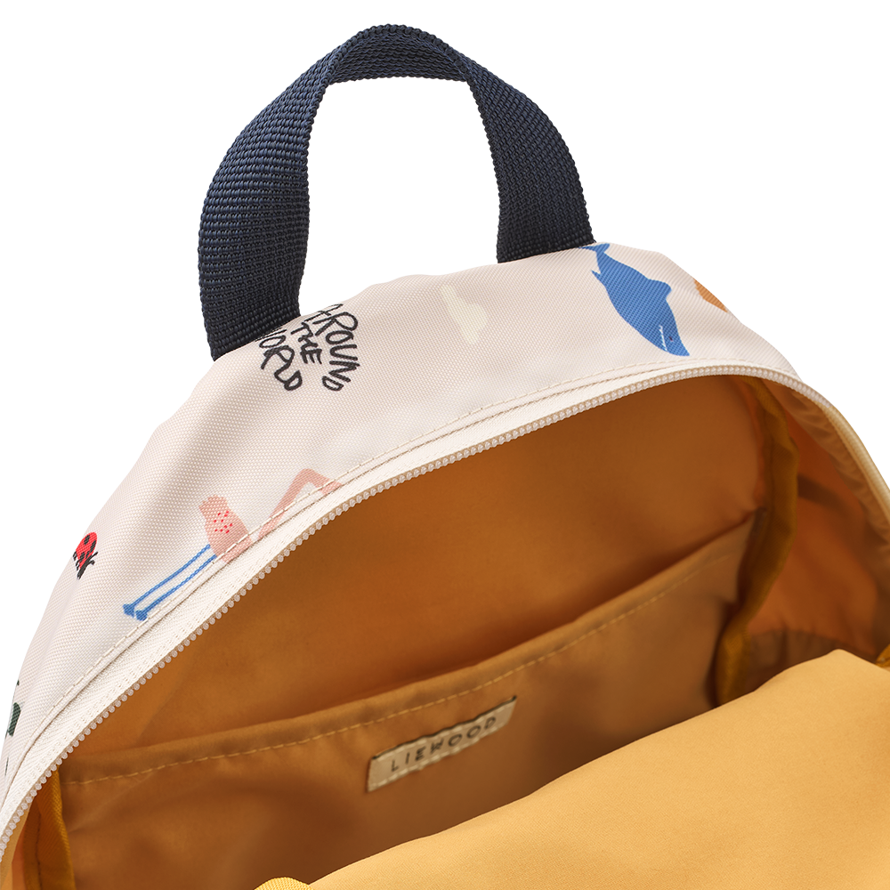 Liewood  Sac à dos 'Andreas' Around the World/Sandy