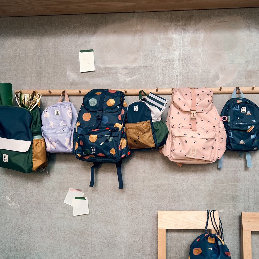 Liewood Backpack 'Andreas' Cat/Warm Lilac