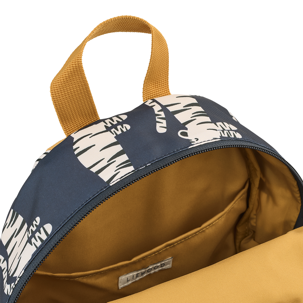 Liewood Backpack 'Andreas' Tiger/Classic Navy