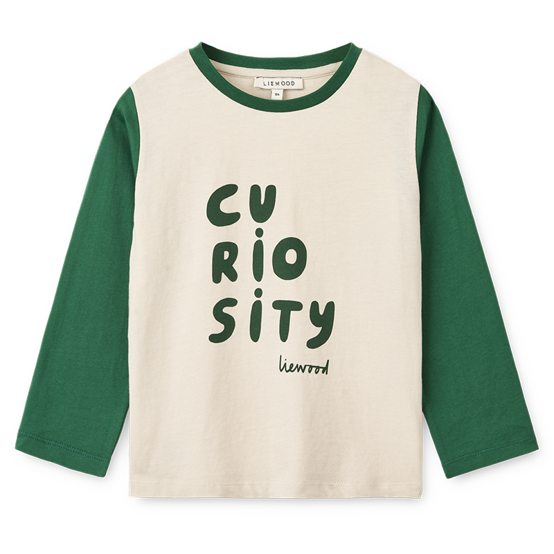 Liewood Baumwoll Langarm Shirt &#39;Apia&#39; Curiosity/Sandy