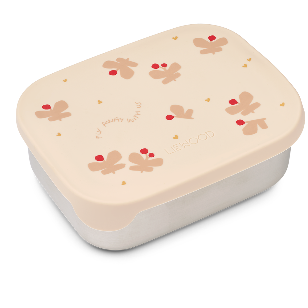 Liewood  Kinder Lunchbox 'Arthur' Butterfly/Apple Blossom