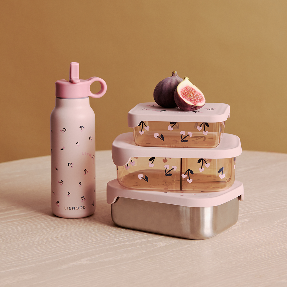 Liewood  Kinder Lunchbox 'Arthur' Mini Cherry Heart/Rosey