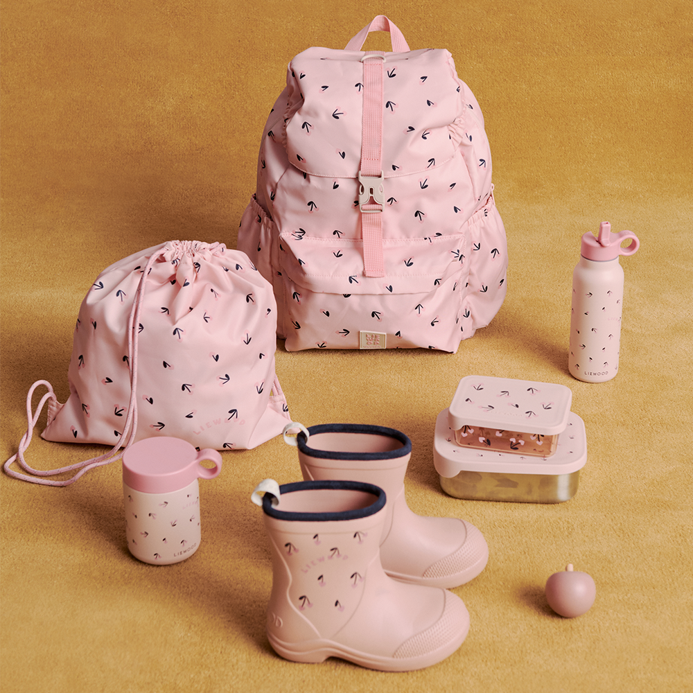 Liewood  Kinder Lunchbox 'Arthur' Mini Cherry Heart/Rosey