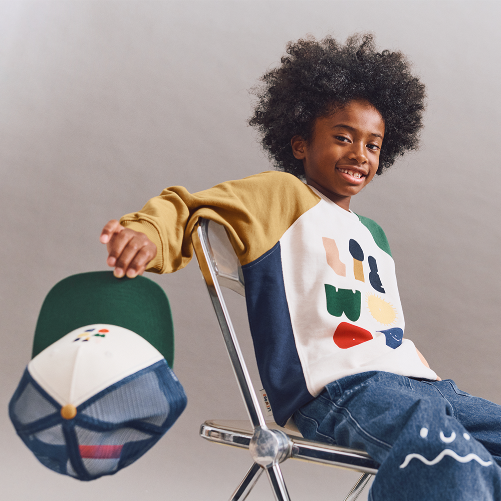 Liewood Pullover &#39;Aude&#39; Liewood Characters / Golden Caramel Multi Mix